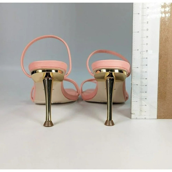 Cult Gaia Women's Lydia Square Toe Strap High Heel Sandals Size 38.5 (MSRP $428) - Picture 7 of 11